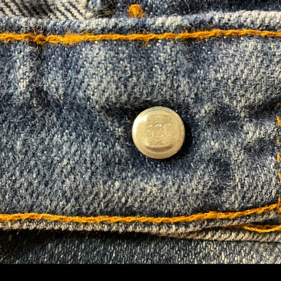 Vtg Levi’s 517 Bootcut Orange Tab Jeans Men’s 38x30 - 70s 80s - Picture 10 of 10